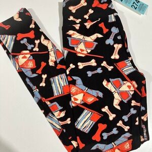 New Old Stock LuLaRoe 4th of July Tween Leggings